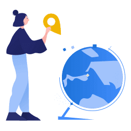 Illustration of a globe